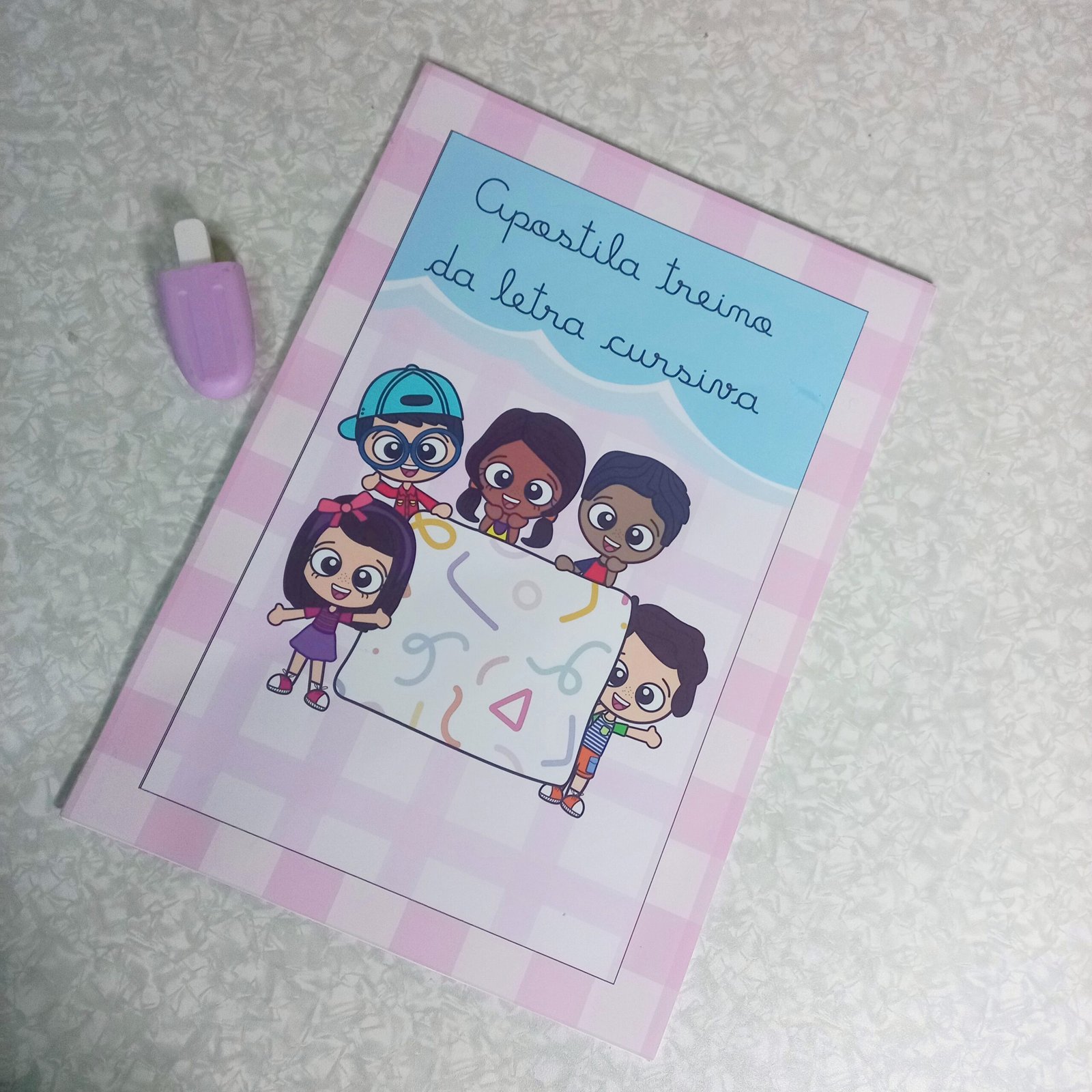 Apostila treino da letra cursiva - Imagem 7