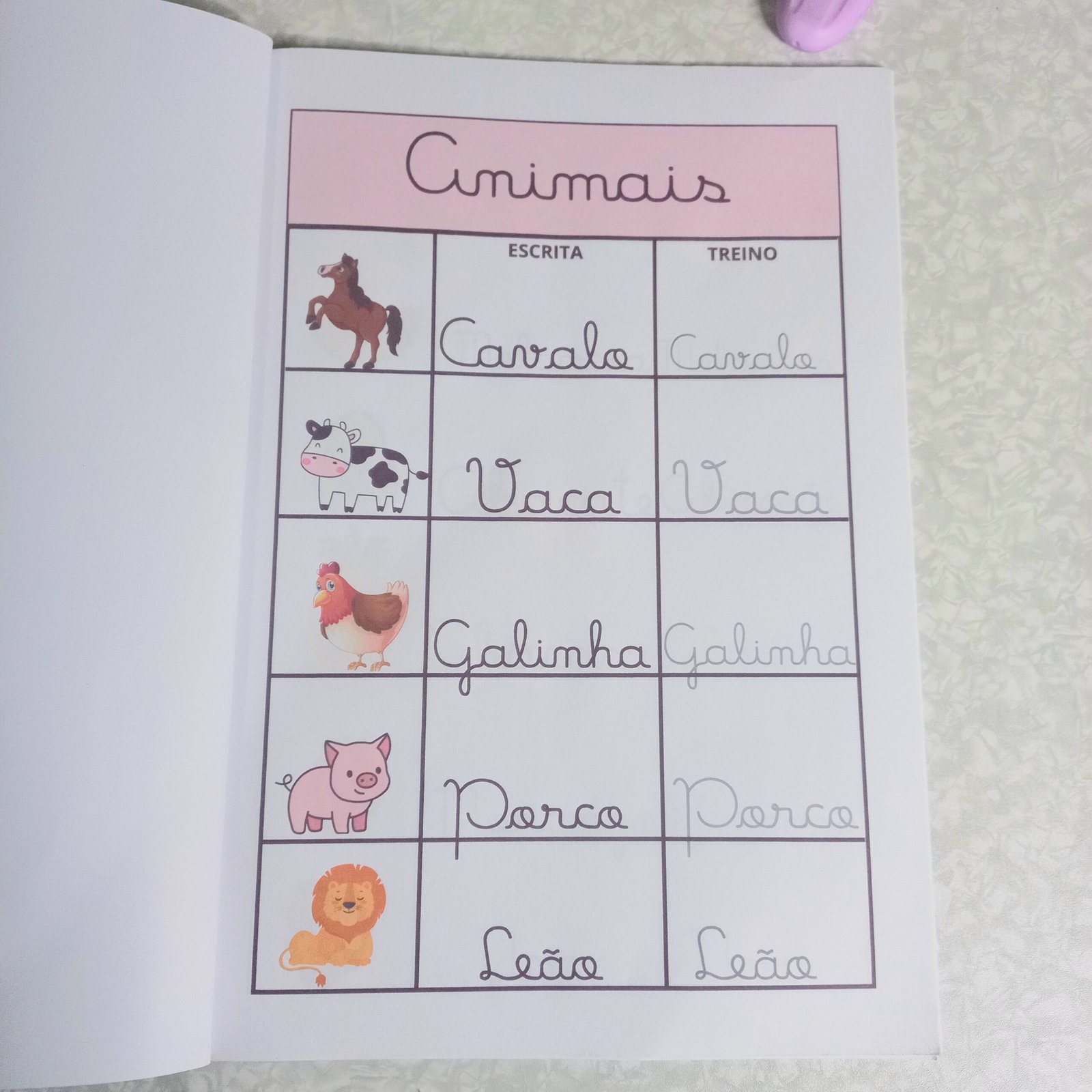 Apostila treino da letra cursiva - Imagem 3