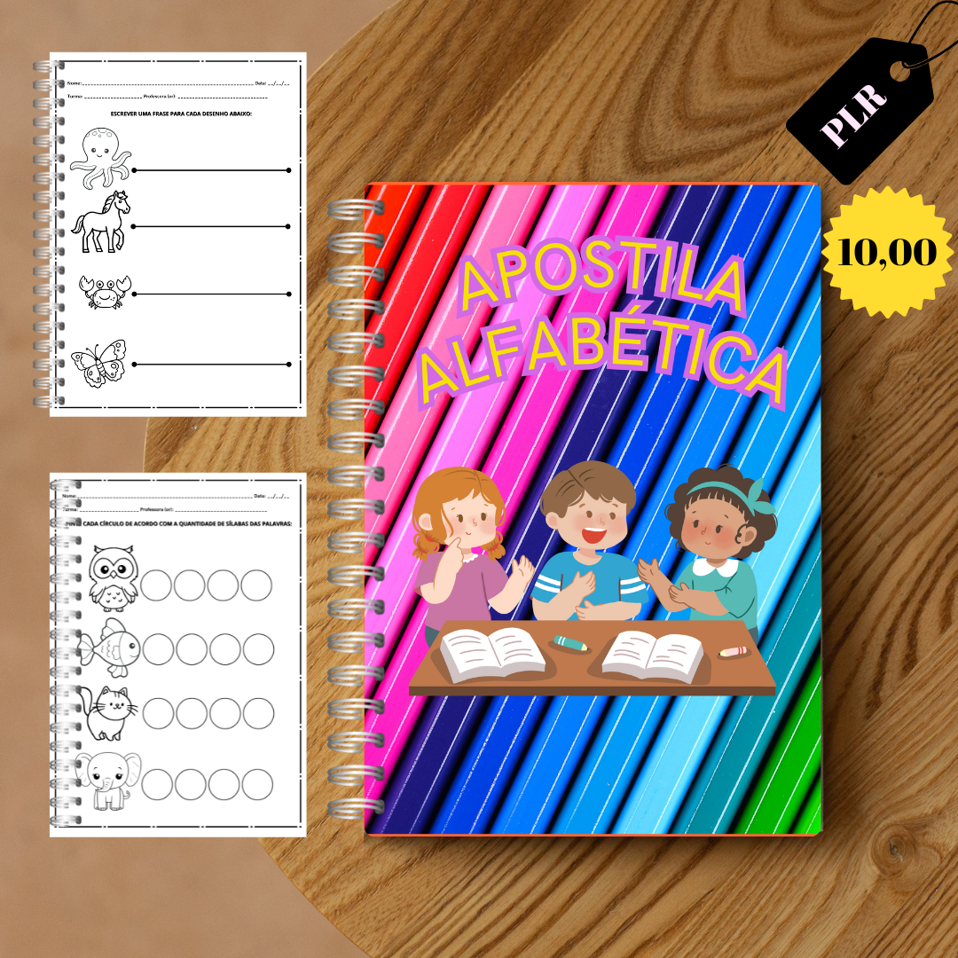 APOSTILA ALFABÉTICA – IMPERDÍVEL! - Imagem 2