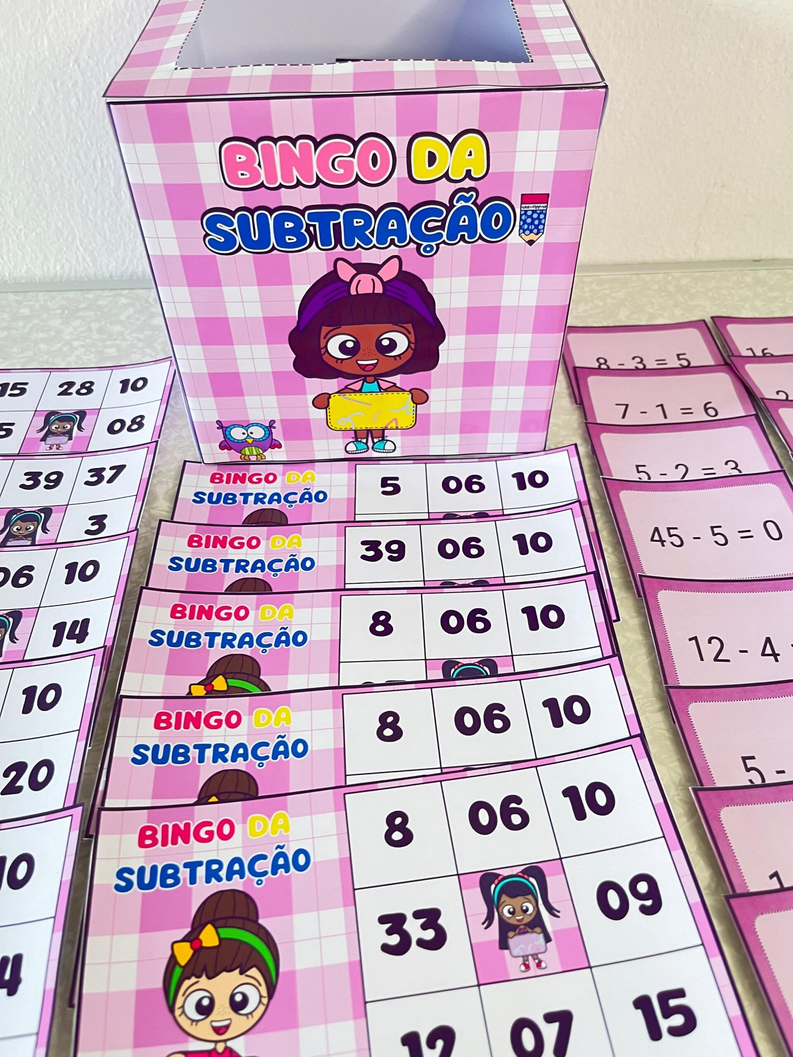 Bingo da Subtração - Imagem 6