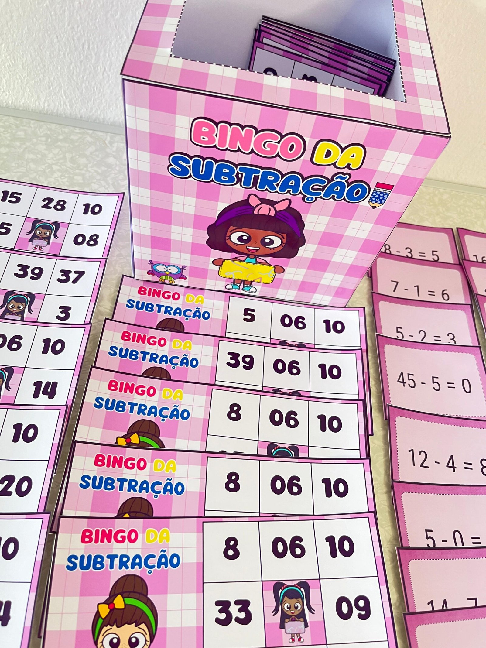 Bingo da Subtração - Imagem 7