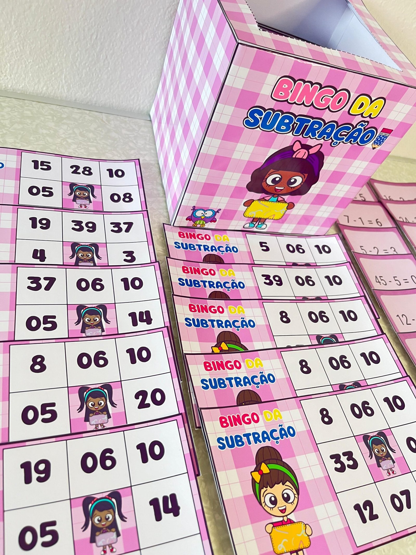 Bingo da Subtração - Imagem 8
