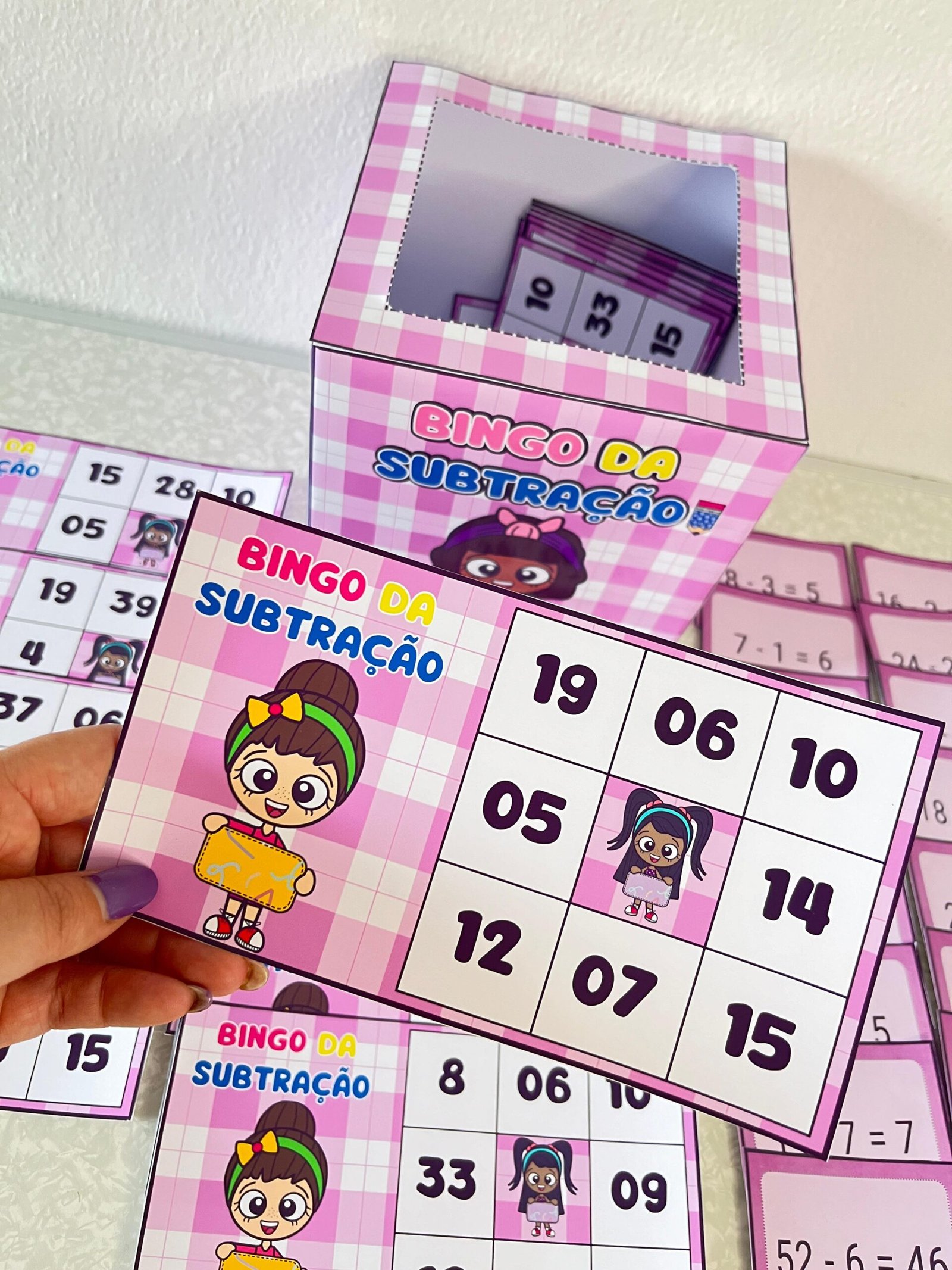 Bingo da Subtração - Imagem 2