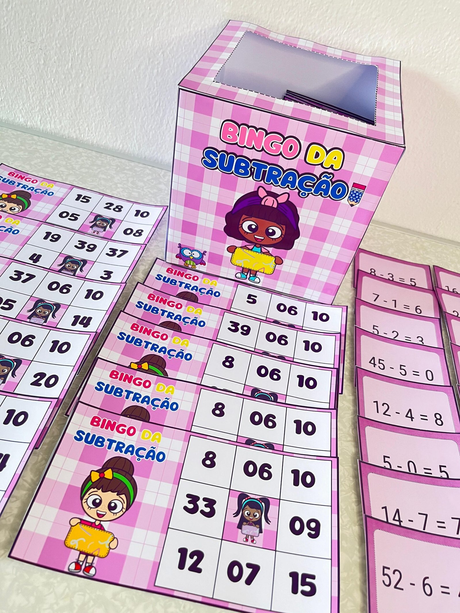 Bingo da Subtração - Imagem 4