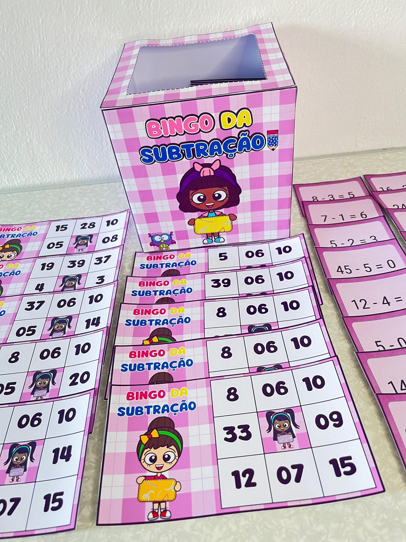 Bingo da Subtração - Imagem 5