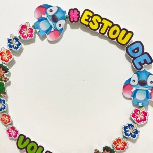 Bambolê Decorado – #EstouDeVolta Tema Stitch