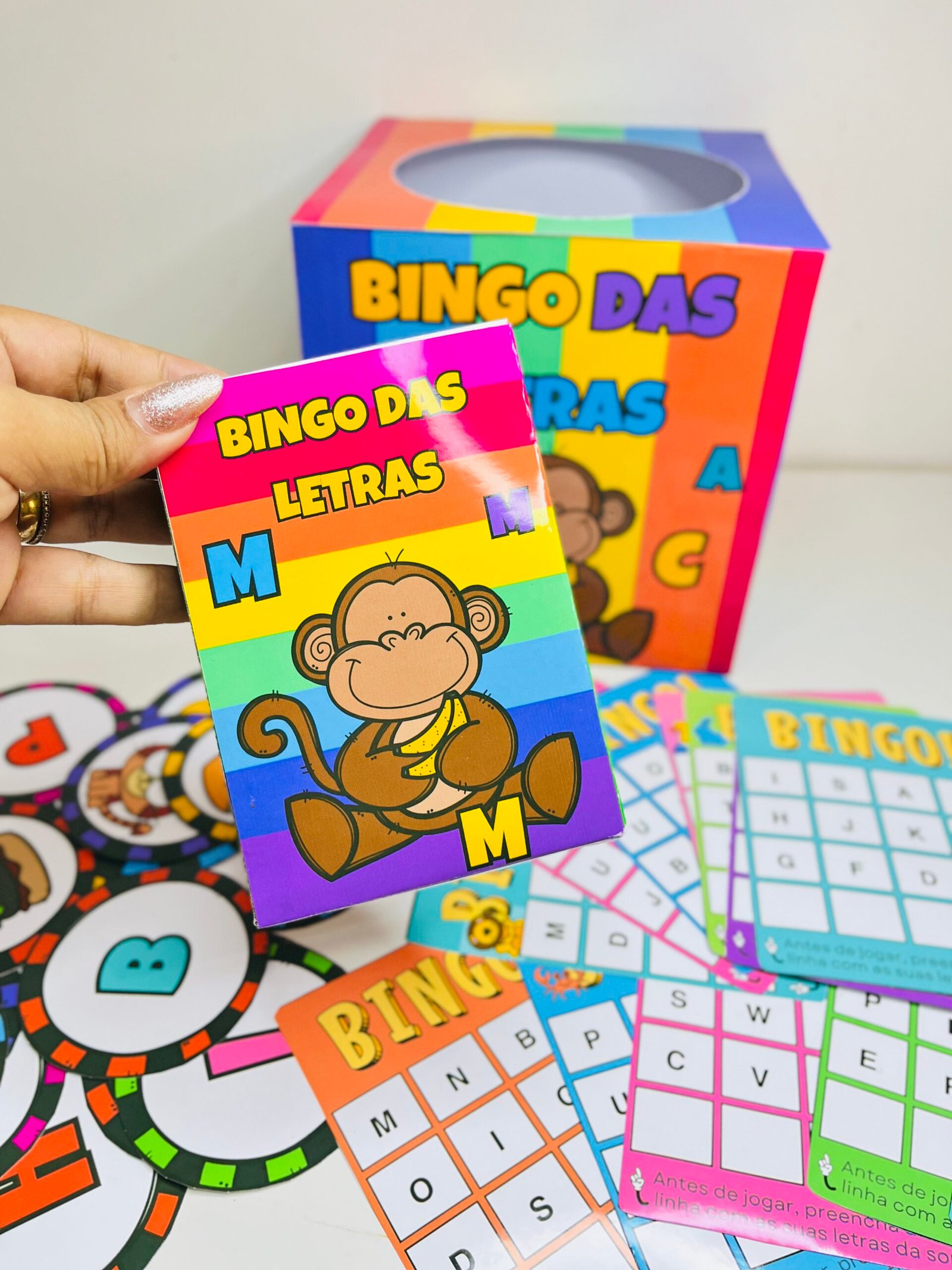 Bingo das Letras: Aprendizado Divertido - Imagem 3