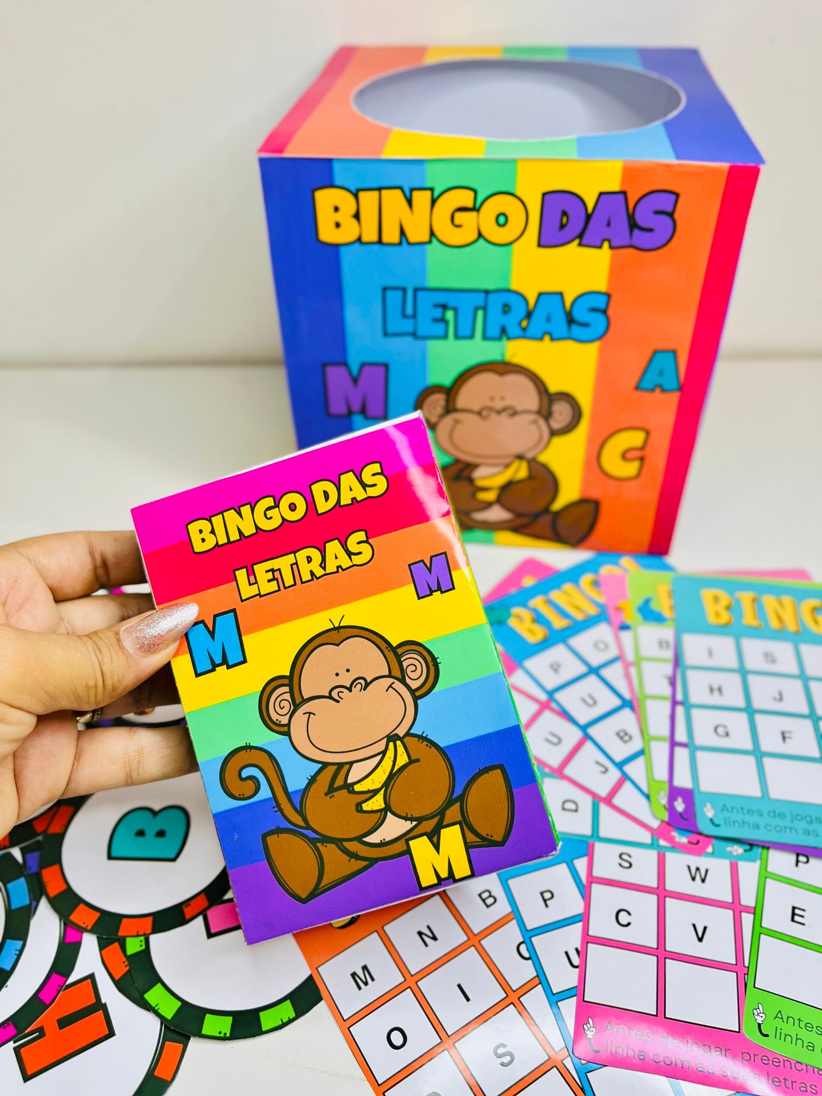 Bingo das Letras: Aprendizado Divertido - Imagem 4