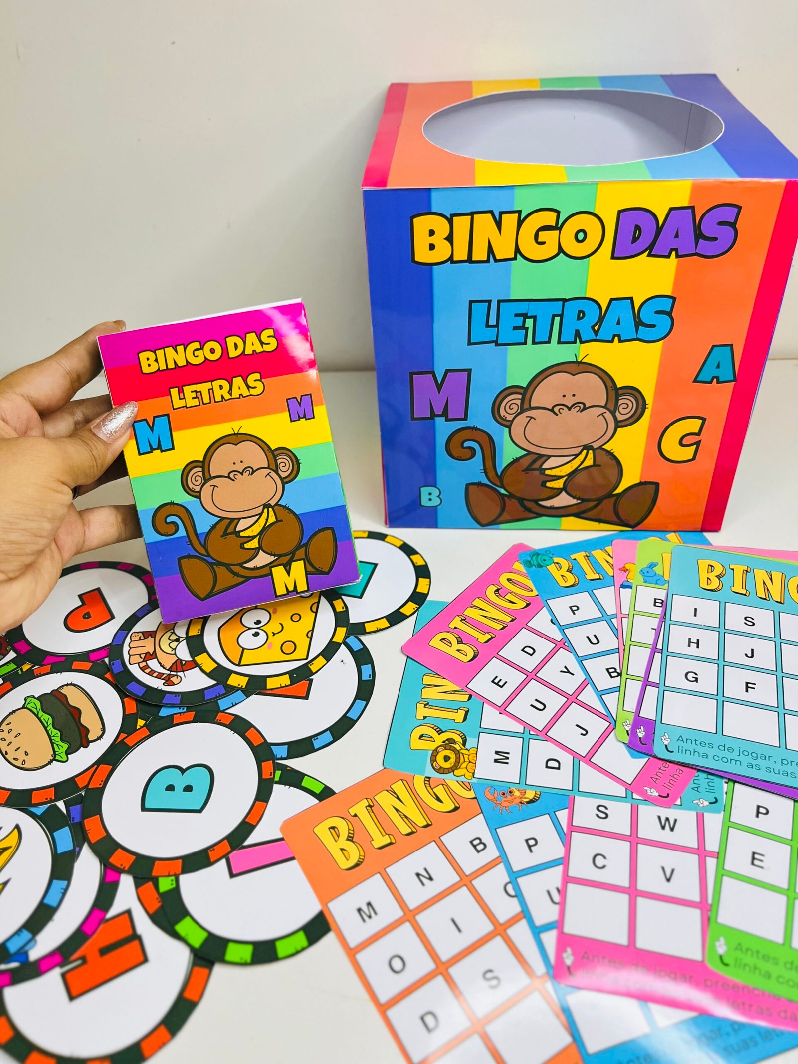 Bingo das Letras: Aprendizado Divertido - Imagem 5