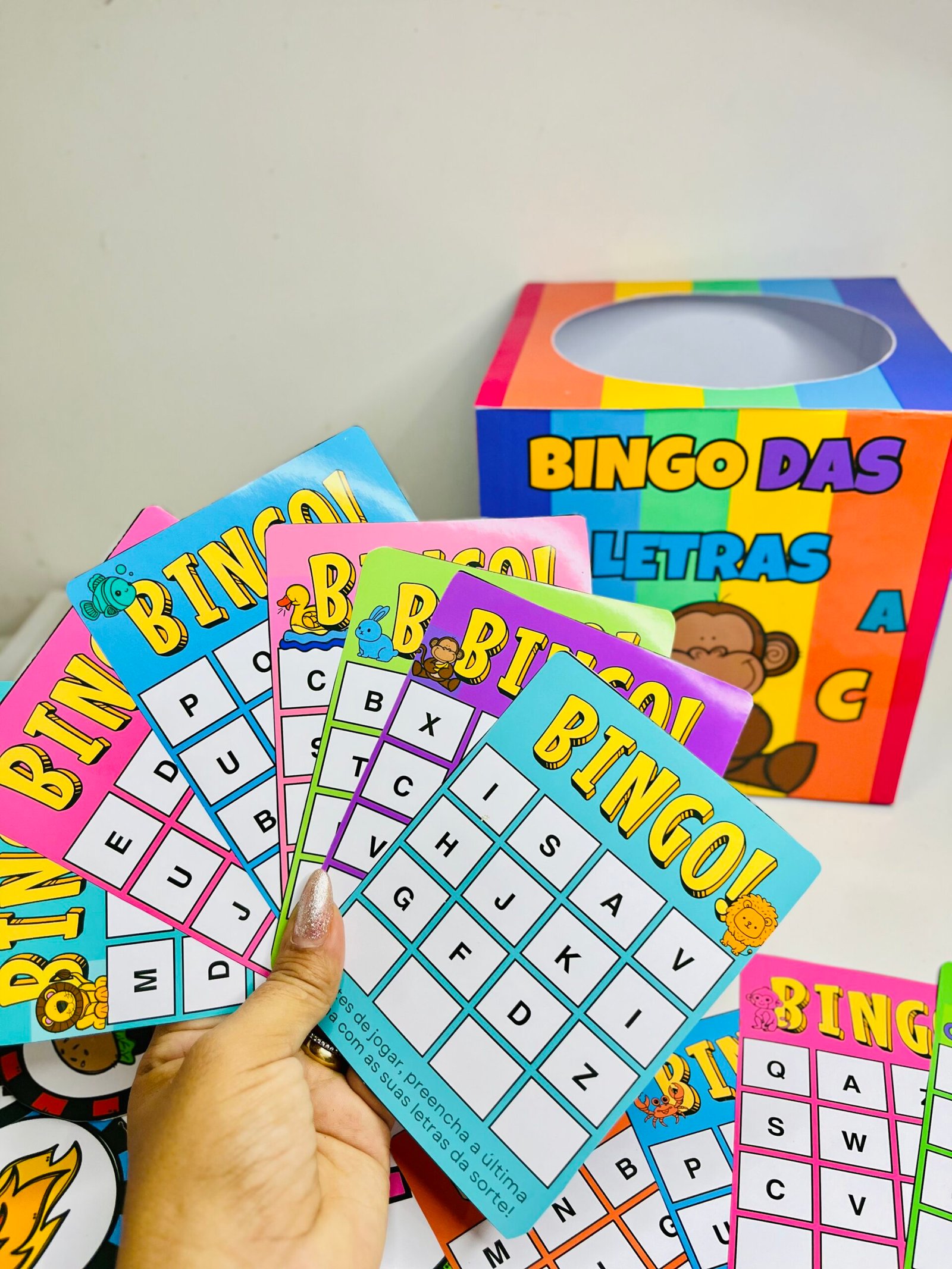 Bingo das Letras: Aprendizado Divertido - Imagem 8
