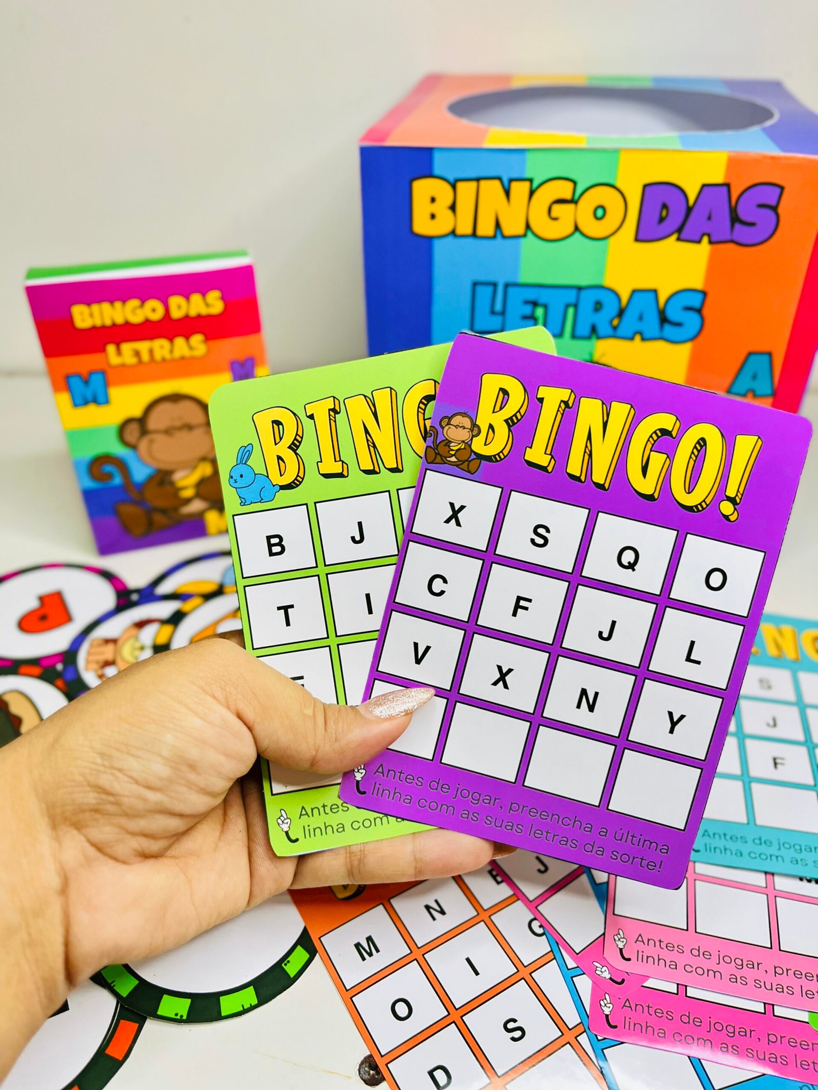Bingo das Letras: Aprendizado Divertido - Imagem 9