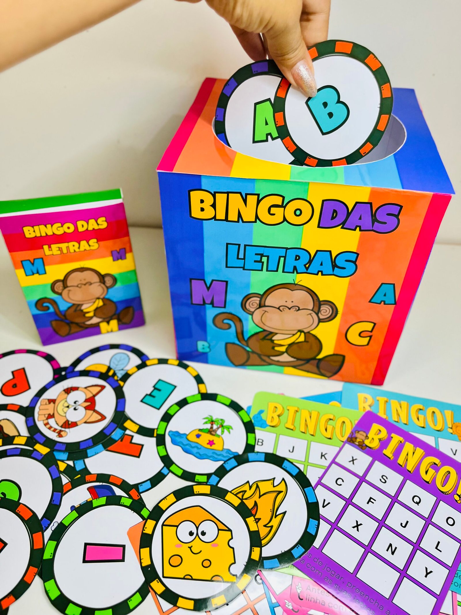 Bingo das Letras: Aprendizado Divertido - Imagem 12