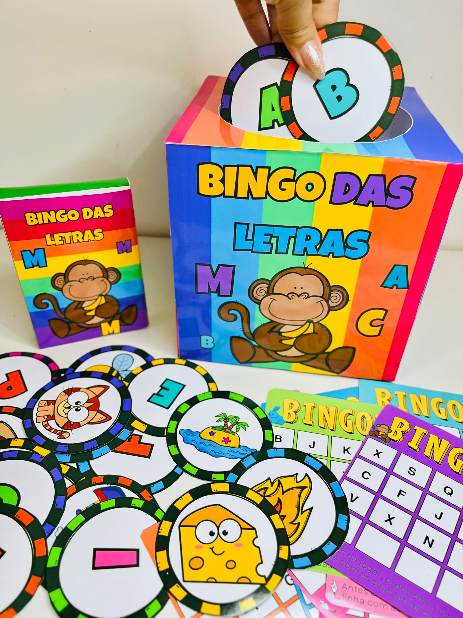 Bingo das Letras: Aprendizado Divertido - Imagem 13