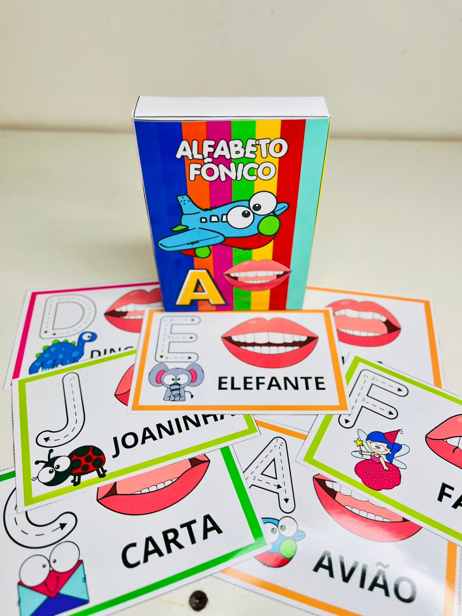 Alfabeto Fônico com Caixinha: Aprendizado Divertido! - Imagem 8