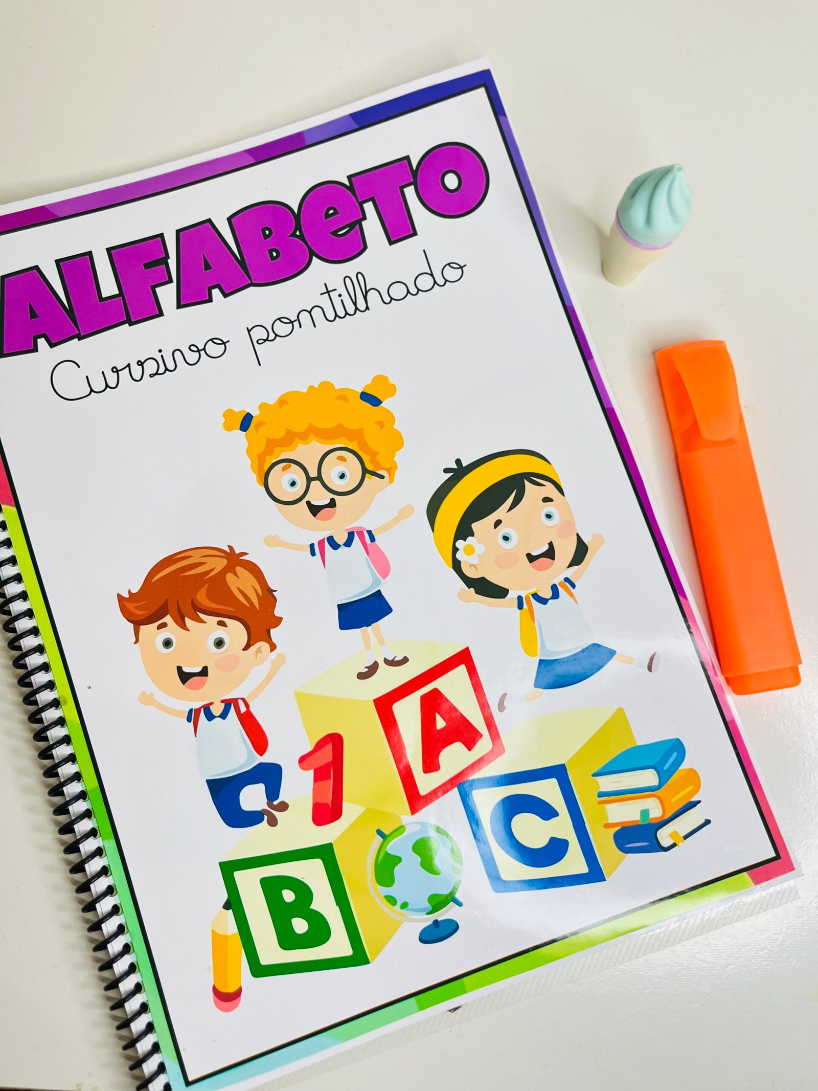 Alfabeto Cursivo Pontilhado - Imagem 10