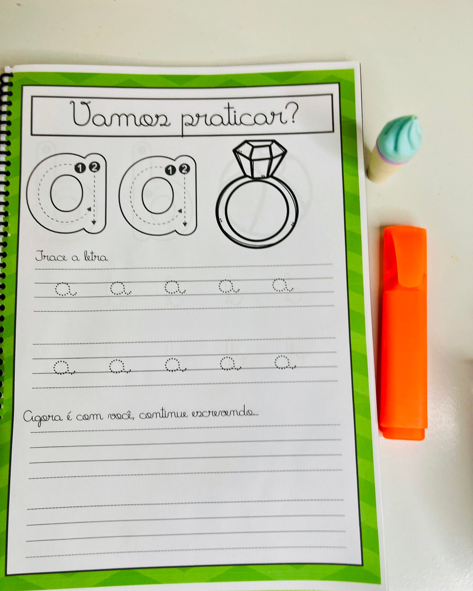 Alfabeto Cursivo Pontilhado - Imagem 2