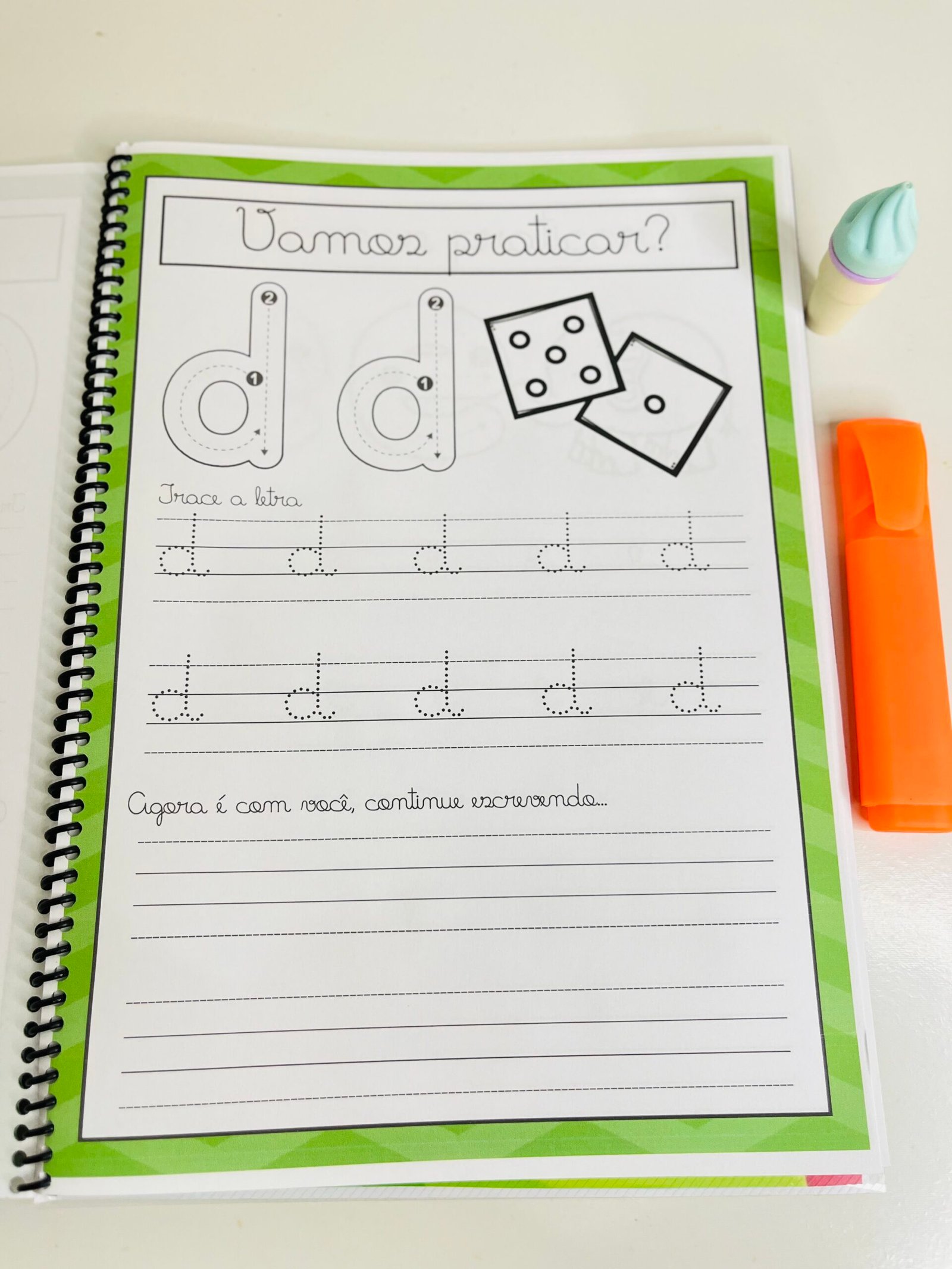 Alfabeto Cursivo Pontilhado - Imagem 6